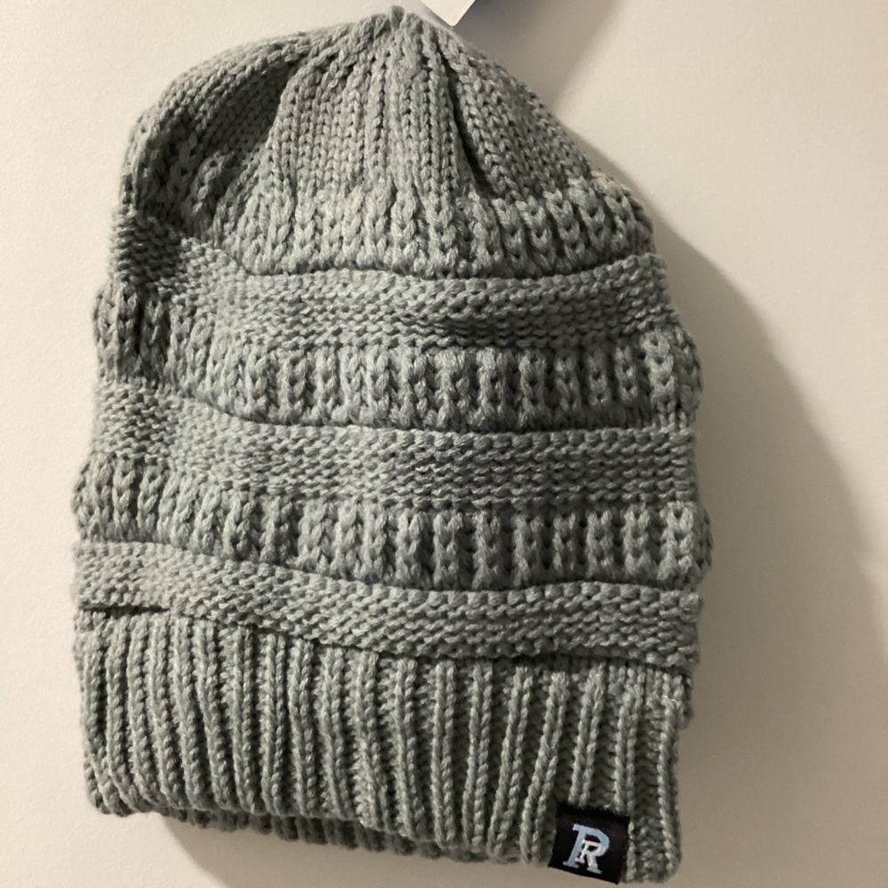 Light Grey Women Beanie Hats